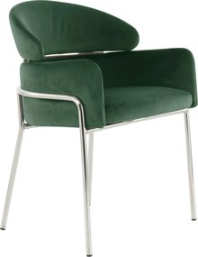 XXXLutz STOLIČKA S PODRÚČKAMI, zamat, zelená MID.YOU - Stoličky - 005937046803