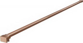 Mexen Walk-In, stabilizačná rozpera do sprchovej zásteny pre sklo 6(8) mm, dĺžka max.150cm, medená matná, 800-01-65