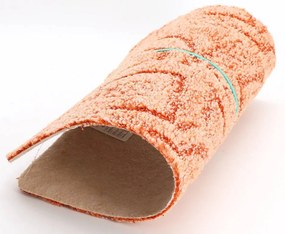ITC, Koberec metráž Bella Marbella 53, na mieru, šíře 3m,4m,5m, oranžová, filc, obývacia izba