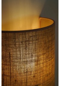 Duolla - Nástenné svietidlo YUTE 1xE27/15W/230V pr. 20 cm hnedá