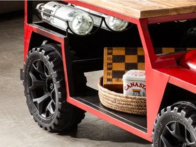 furniture-nabytek.cz - Konferenční stolek Adventure červený