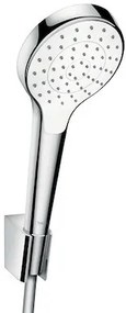 Hansgrohe Croma Select sprchová hlavica s hadicou biela/chróm 26420400
