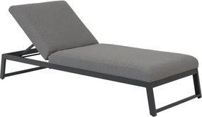 MELIA LIKA-TEX® sivé- luxusné záhradné ležadlo