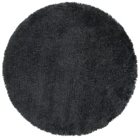 Livarno home Koberec s dlhým vlasom, 80 x 150 cm/Ø 100 cm (tmavosivá)  (100377446)