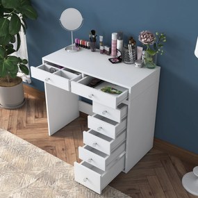 Minimalistický toaletný stolík Nordic Bliss