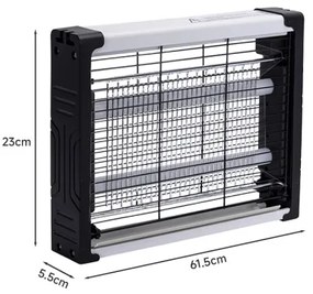 Brilagi - LED UV elektrický lapač hmyzu 2xLED/5W/230V 70 m2