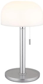 Globo 21016N - LED stolná lampa NORMAN LED/1,5W/3,7V 3000/4200/6000K strieborná