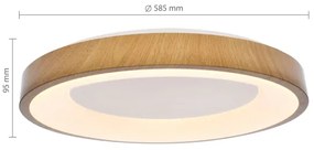 Brilagi - stmievateľné LED svietidlo DORIA LED/60W/230V 3000-6500K priemer 60 cm + diaľkové ovládanie