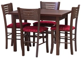 Stima Stolička VERONA s čalouněným sedákem Vyberte odtieň ->: Jelša, Vyberte látku ->: LUX Cappuccino 24