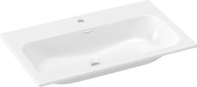 Ravak Chrome Slim nábytkové umývadlo 80,5x49 cm otvor pre batériu uprostred XJX01180002