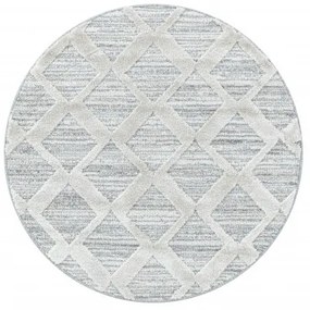 Ayyildiz koberce Kusový koberec Pisa 4703 Grey kruh - 80x80 (priemer) kruh cm