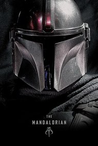 Plagát, Obraz - Star Wars: The Mandalorian - Dark, (61 x 91.5 cm)