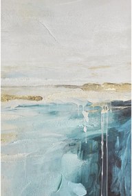 Tlačený/s ručne maľovanými prvkami obraz na plátne 60x60 cm Crown – Bizzotto