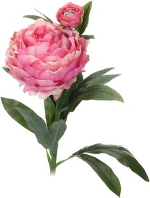 Koopamn Umelá kvetina Pivonka tmavoružová, 61 cm