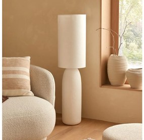 Atmosphera - Stojacia lampa KEYAH 1xE27/40W/230V biela
