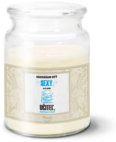 Sablio Sviečka Neznášam byť sexy, ale som učiteľka - 500 g