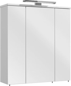 XXXLutz ZRKADLOVÁ SKRINKA, biela, 65/72/20 cm Xora - Kúpeľňové skrinky - 001977002408