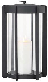 Čierny LED lampáš na USB (výška 35 cm) Firefly – Zone