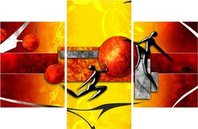 Obraz - Maľba ľudskosti (90x60 cm)