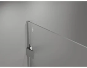 Mexen Lunar sprchová stena ľavá 80 x 200 cm, 8mm číre sklo, chrómová, 830-080-000-01-00-L