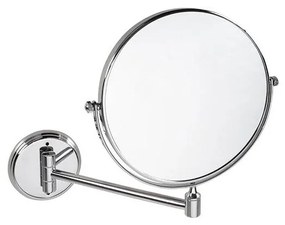 Kozmetické zrkadlo 23x28 cm strieborné