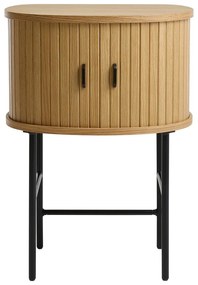 Nočný stolík v prírodnej farbe Nola – Unique Furniture