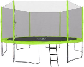 Ramiz SkyRamiz 366cm 12FT záhradná trampolína pre deti Zelená + príslušenstvo