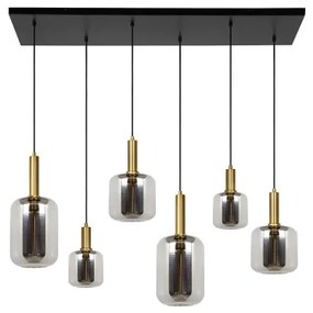 Lucide 45494/06/65 - Luster na lanku JOANET 6xE27/40W/230V