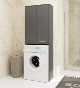 Koupelnová skříňka nad pračku Fin 2D šedá