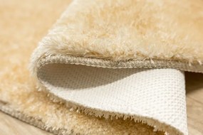 Kúpeľňový koberček Malmo béžový, kruh