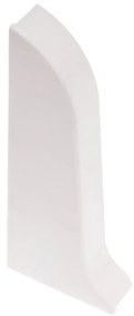 Ľavá záslepka podlahovej lišty 9003 EASY biela