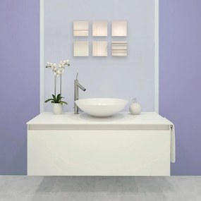 Nástenné zrkadlá v súprave 6 ks 10x10 cm – MSV