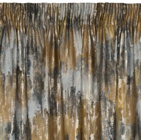 ZATEMŇOVACÍ ZÁVES NA PÁSKE ESTER 140X270 CM VZOROVANÁ
