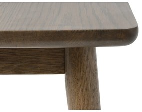 Tmavohnedá lavica Barrali – Unique Furniture