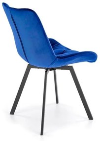 OTOČNÁ JEDÁLENSKÁ STOLIČKA TIARA MODRÁ