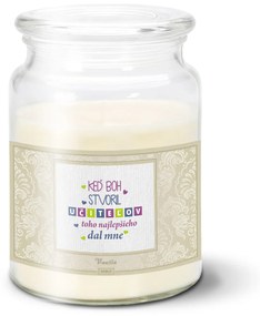 Sablio Sviečka Keď Boh stvoril učiteľov - 500 g