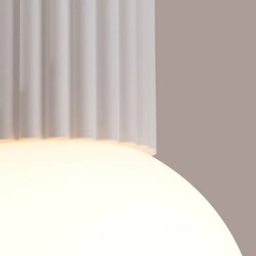 Sollux SL.1708 - Kúpeľňové stropné svietidlo HALO 1xG9/8W/230V IP44 biela