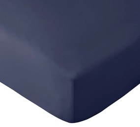 Tmavomodrá napínacia plachta 150x200 cm So Soft Easy Iron – Catherine Lansfield