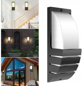 Vonkajšie nástenné svietidlo NALANI 1xE27/18W/230V IP54