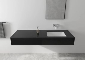 Hansgrohe Vernis Shape, umývadlová batéria pod omietku, EcoSmart, čierna matná, HAN-71578670