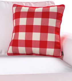 Gabika so šnúrkou, obliečka na vankúš farba produktu červená látka vzorované