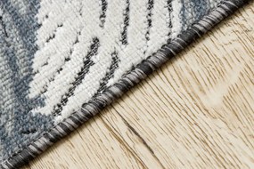 Dywany Łuszczów, Kusový koberec Botanic 65262 flowers black – na von aj na doma, 137x190, viacfarebná, chodba / predsieň