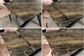 Rozkladací jedálenský stôl Marvelous 43843 180/220/260x90cm Ceramik taupe marble - Komfort-nábytok