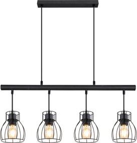 XXXLutz ZÁVESNÉ LED SVIETIDLO, 77/14/120 cm Globo - Interiérové svietidlá - 004558951601