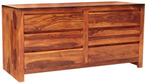 furniture-nabytek.cz - Komoda so zásuvkami z masívu palisander 160x45x80