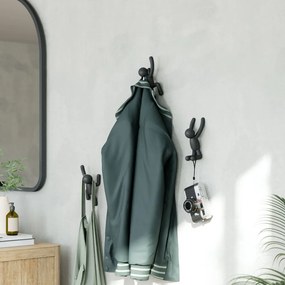 Nástenné plastové háčiky v súprave 3 ks Buddy - Umbra