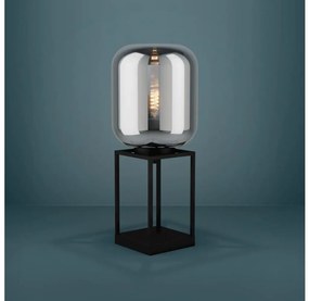Eglo 39988 - Stolná lampa BULCIAGO 1xE27/40W/230V dymová