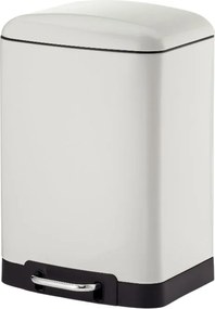 Kela Pedálový odpadkový kôš DAVINO 12 l, biela