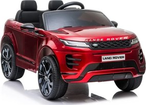 LEAN CARS Range Rover Evoque Červený lakovaný automobil na batérie