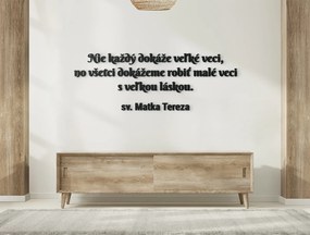 drevko Drevený citát na stenu Matka Tereza